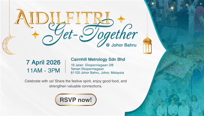 Aidilfitri Get-Together and Open House @ Cairnhill Metrology Malaysia